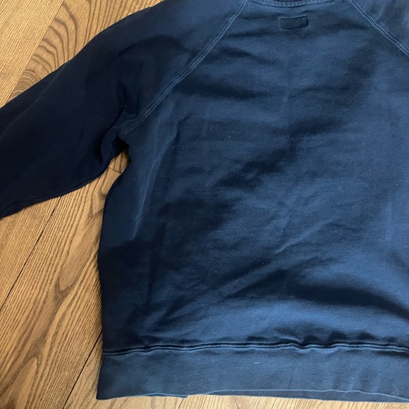 MOTHER Crewneck Demin the Drop Sweatshirt - Picture 12 of 12